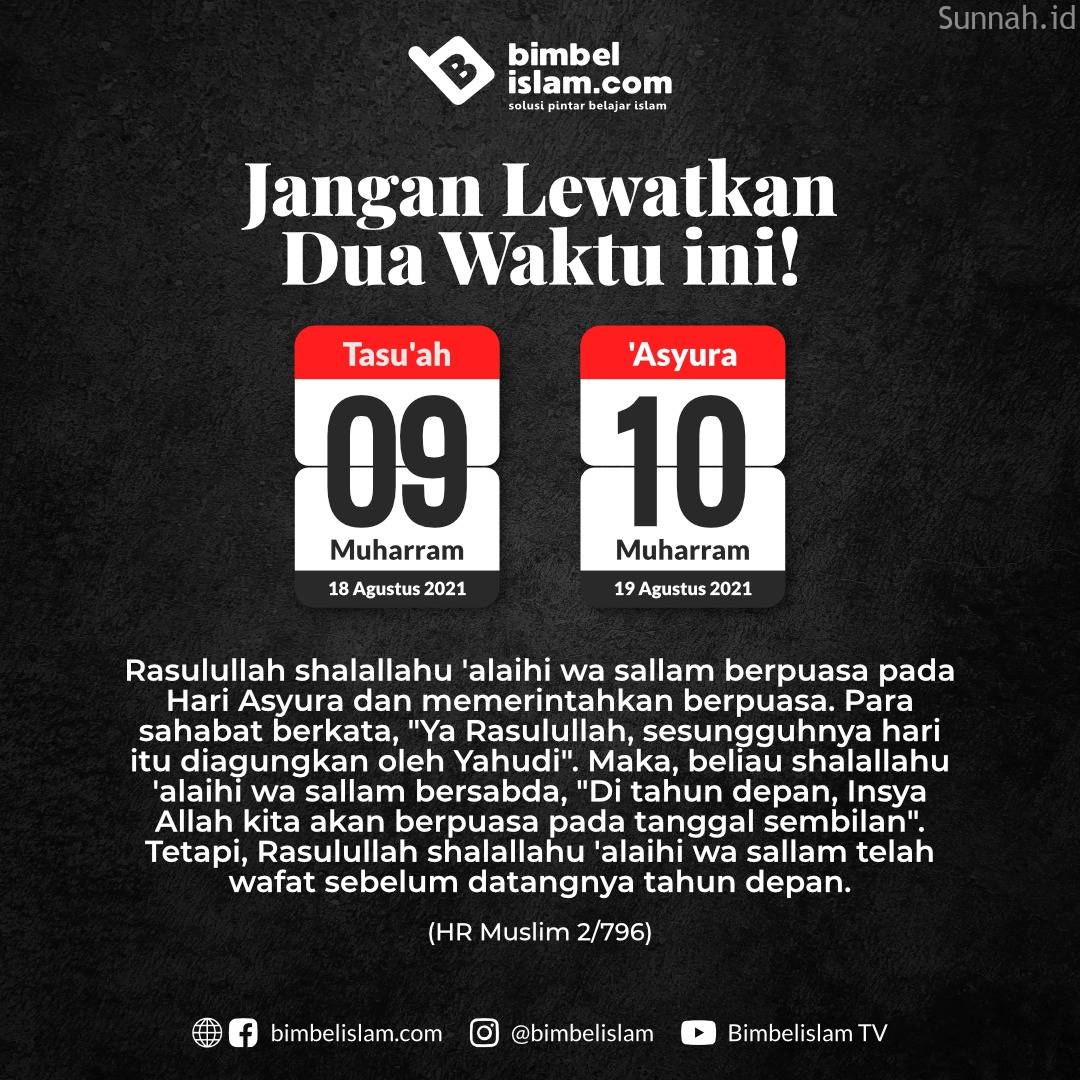 Jangan Lewatkan Dua Waktu Ini!